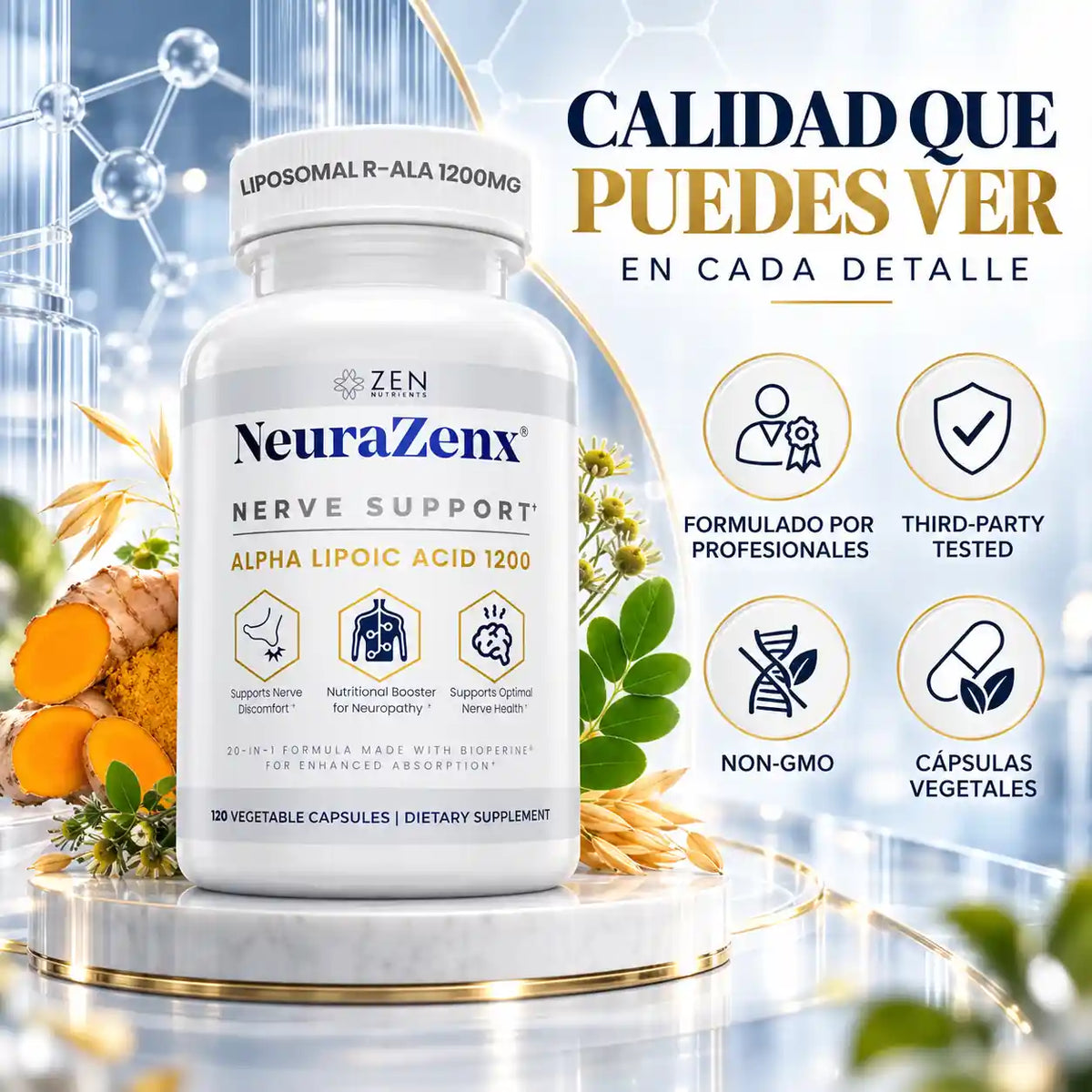 Cuida tus nervios todos los días y vuelve a disfrutar tus pasos, tus manos y tus noches