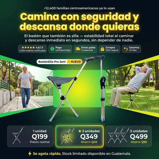 Bastón de Acero