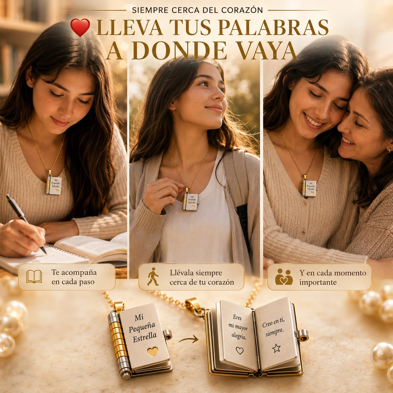 El collar que recuerda a tu hija lo especial que es todos los días