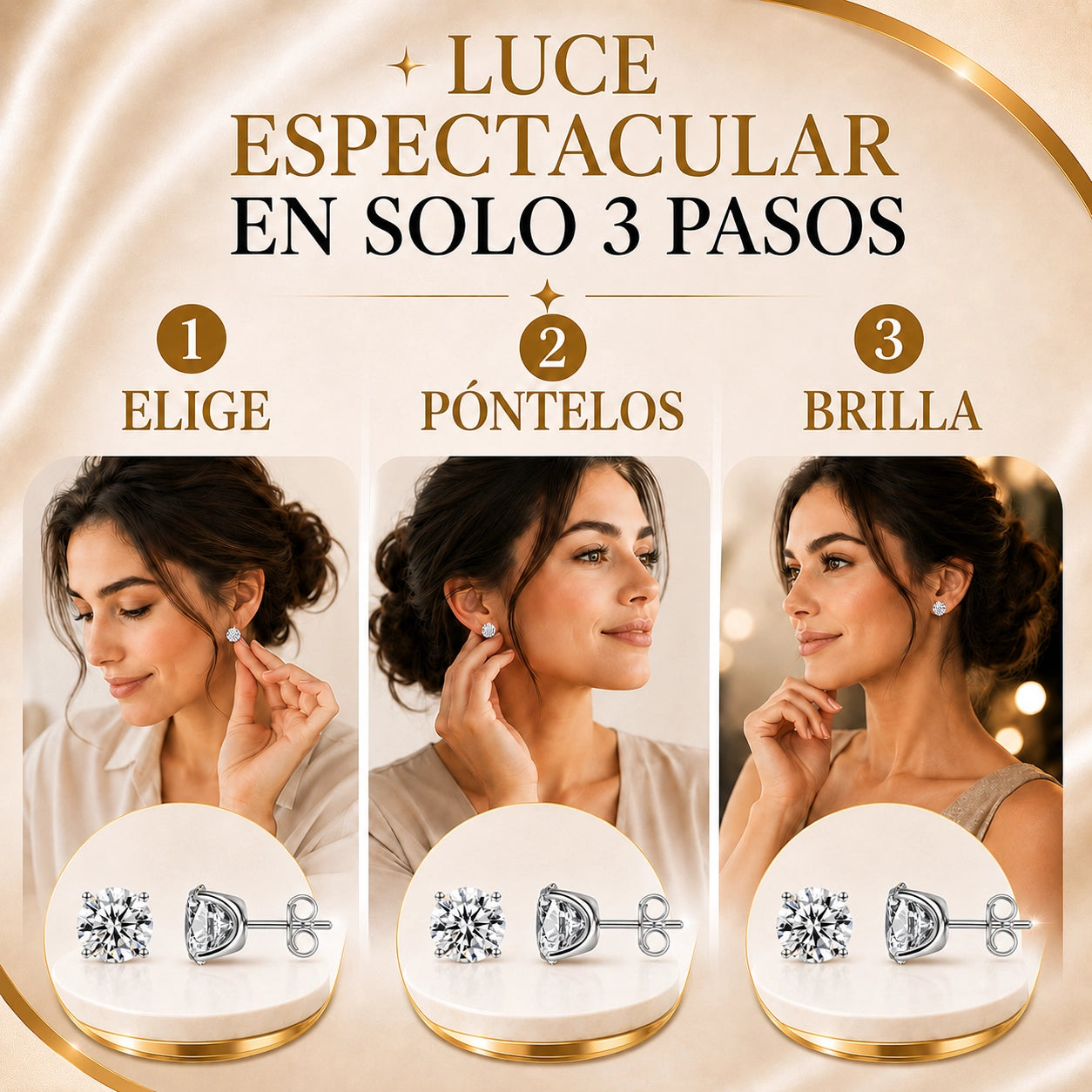 El Set de Aretes Que Combina Con Todo Tu Closet