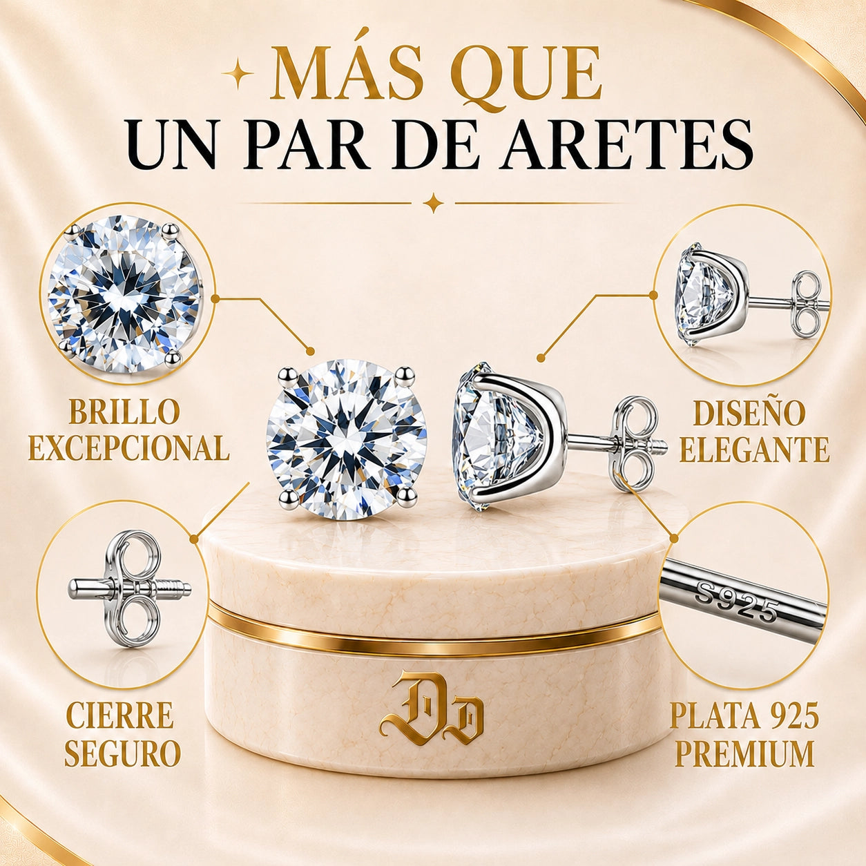 El Set de Aretes Que Combina Con Todo Tu Closet