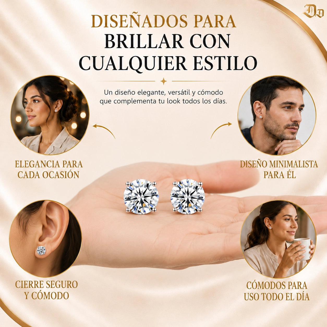 El Set de Aretes Que Combina Con Todo Tu Closet