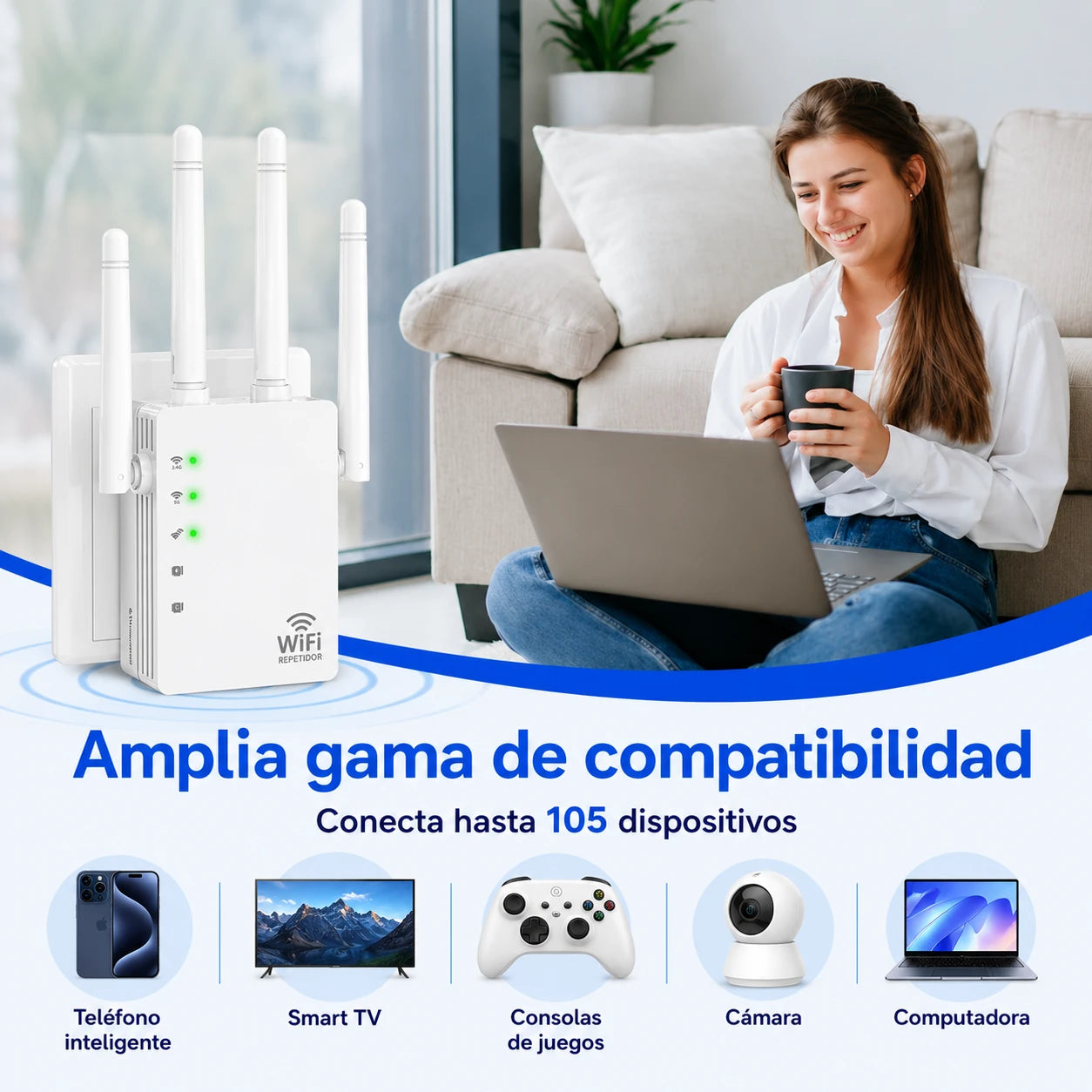 🚀 UltraBoost WiFi - más velocidad y cero cortes de internet 📶