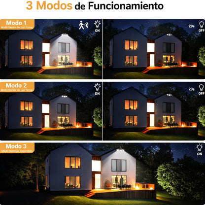 🔦 Seguridad automática para tu hogar sin pagar electricidad.