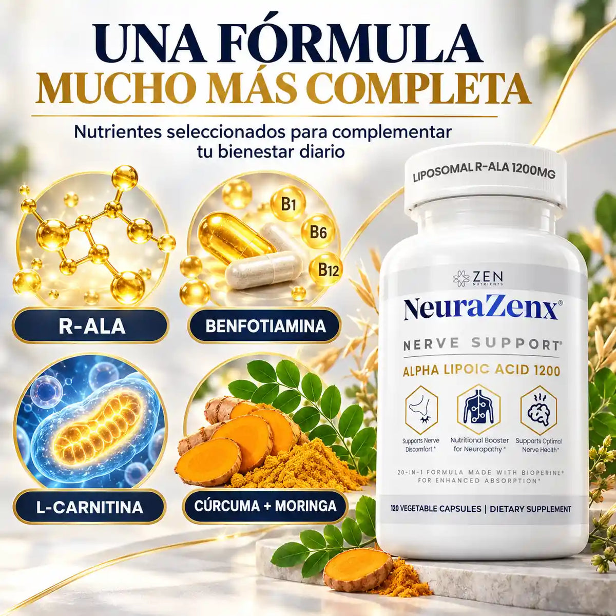 Cuida tus nervios todos los días y vuelve a disfrutar tus pasos, tus manos y tus noches