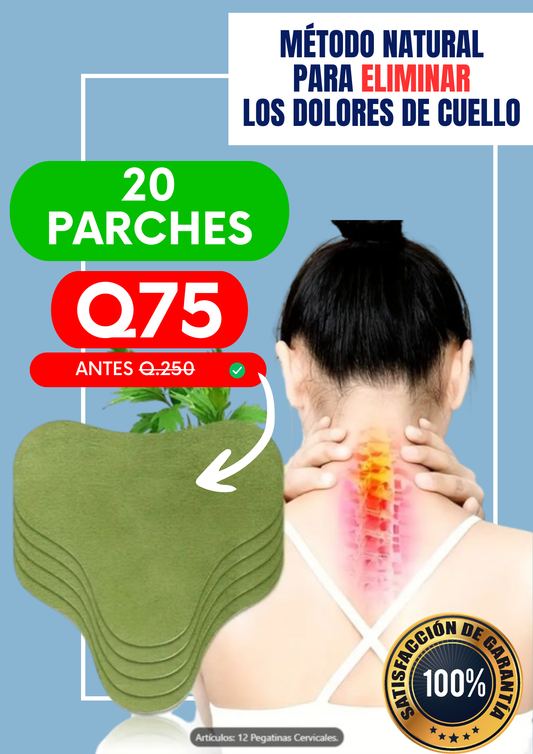 Parches 100% Desinflamatorios Para el Cuello